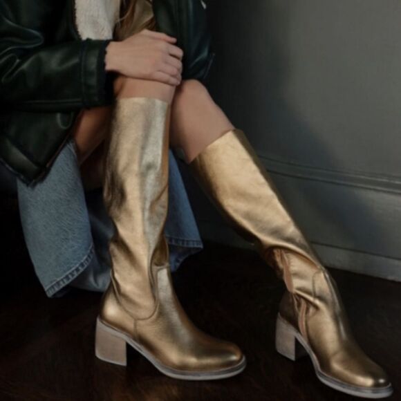 Free People Essentials Tall Slouch Boots - Picture 1 of 8